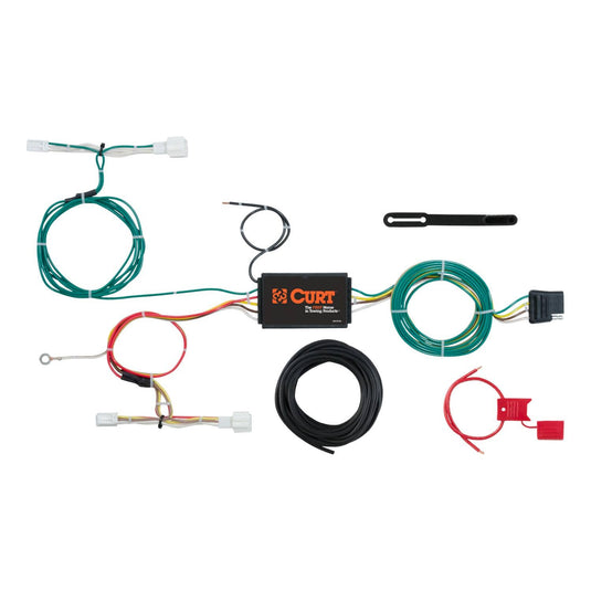 CURT 4-Flat Custom Wiring — 2016-2023 Mazda 6/CX-3/MX-5 Miata - CUR-56300 - Absolute Autoguard