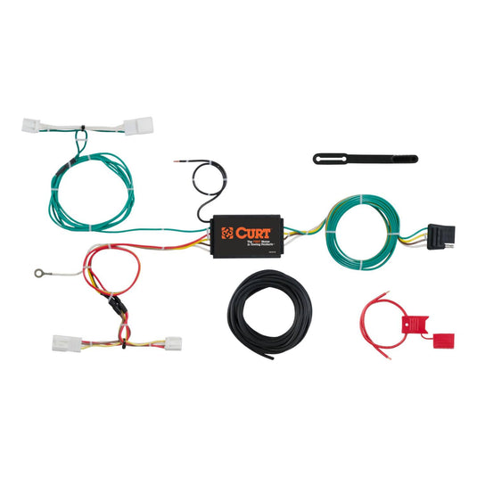 CURT 4-Flat Custom Wiring — 2016-2023 Scion & Toyota - CUR-56309 - Absolute Autoguard