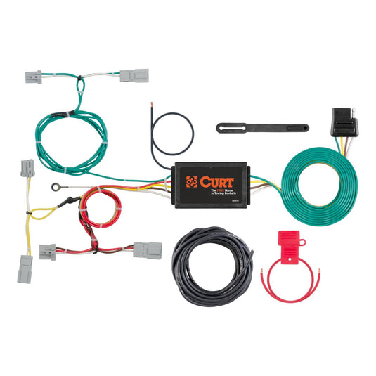 CURT 4-Flat Custom Wiring — 2016 Mazda CX-5 - CUR-56310 - Absolute Autoguard