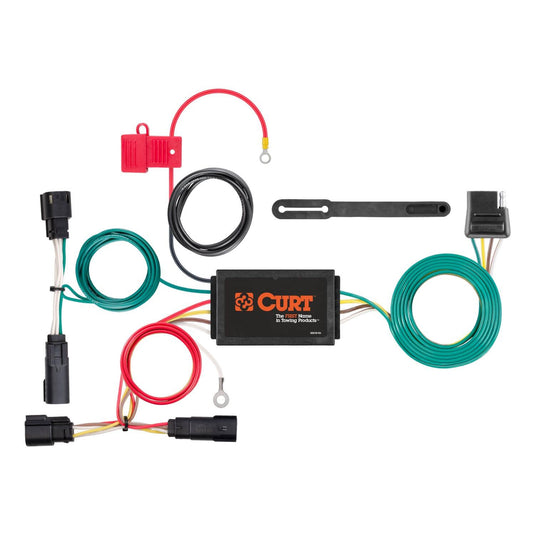 CURT 4-Flat Custom Wiring — 2016-2019 Chevrolet Volt - CUR-56315 - Absolute Autoguard