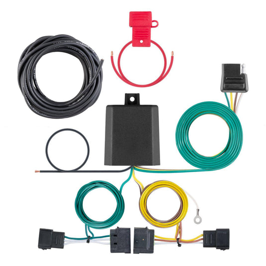 CURT 4-Flat Custom Wiring — 2004-2012 Multi-Vehicle - CUR-56329 - Absolute Autoguard