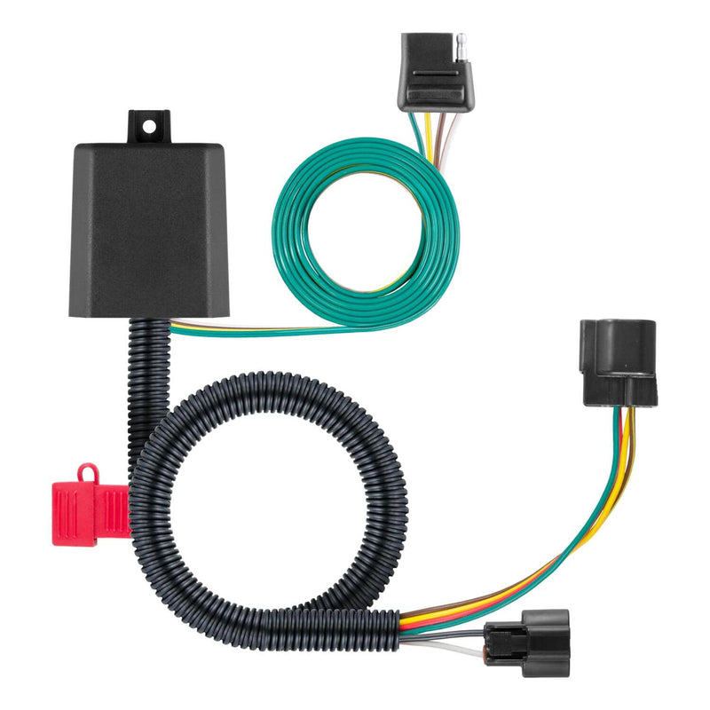 Load image into Gallery viewer, CURT 4-Flat Custom Wiring — 2007-2012 Hyundai Santa Fe - CUR-56346 - Absolute Autoguard
