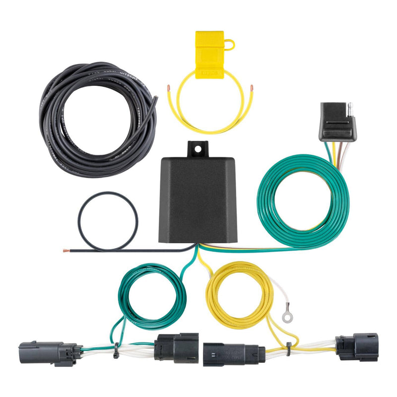 Load image into Gallery viewer, CURT 4-Flat Custom Wiring — 2013-2020 Ford Fusion - CUR-56351 - Absolute Autoguard
