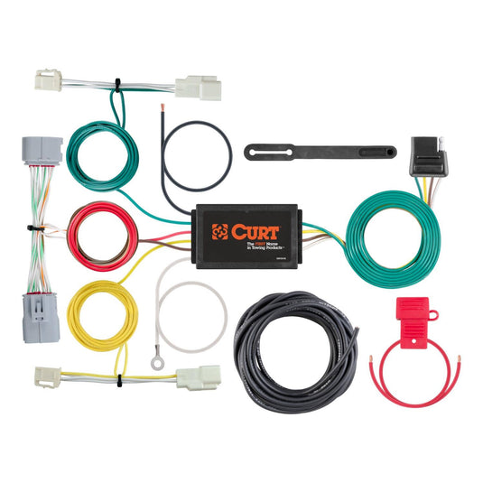 CURT 4-Flat Custom Wiring — 2016-2022 Toyota Prius - CUR-56353 - Absolute Autoguard