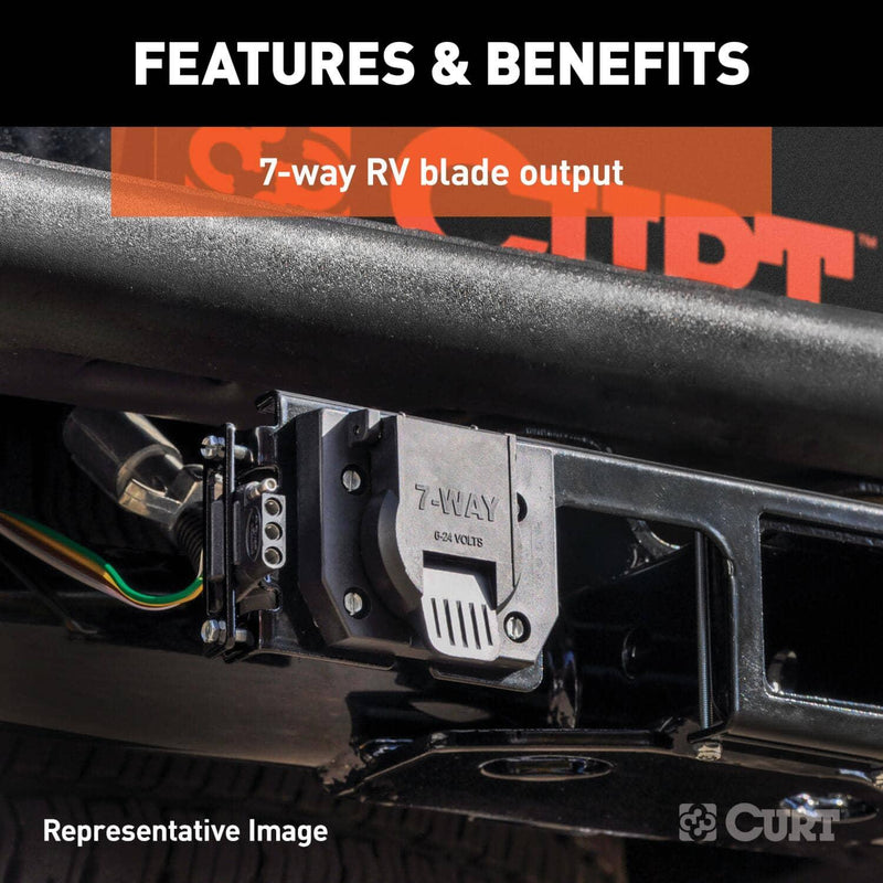 Load image into Gallery viewer, CURT 7-Way Custom Wiring — 2009-2026 Honda Pilot/Ridgeline - CUR-56366 - Absolute Autoguard
