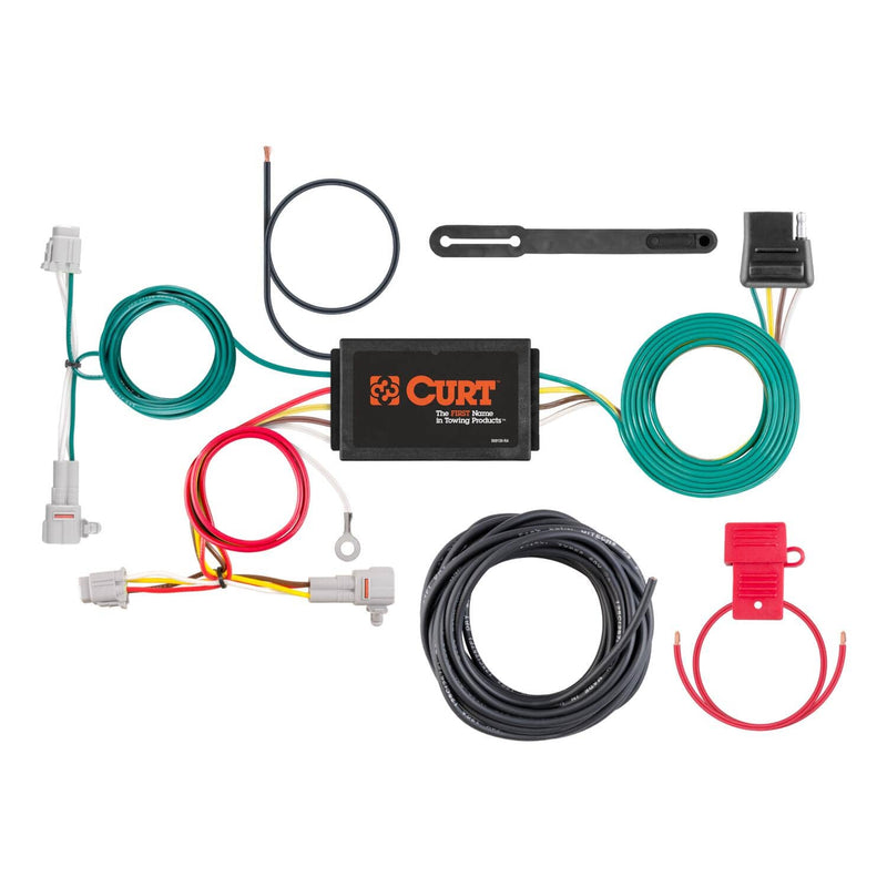 Load image into Gallery viewer, CURT 4-Flat Custom Wiring — 2017-2024 Subaru Impreza - CUR-56367 - Absolute Autoguard
