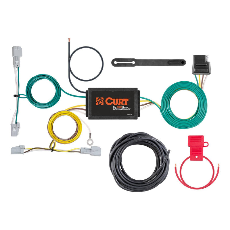 Load image into Gallery viewer, CURT 4-Flat Custom Wiring — 2016-2025 Chevrolet Malibu - CUR-56387 - Absolute Autoguard
