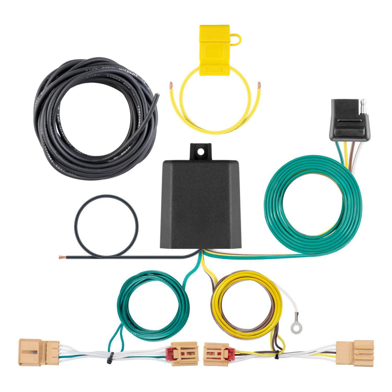 Load image into Gallery viewer, CURT 4-Flat Custom Wiring — 2018-2024 Volkswagen Tiguan - CUR-56403 - Absolute Autoguard
