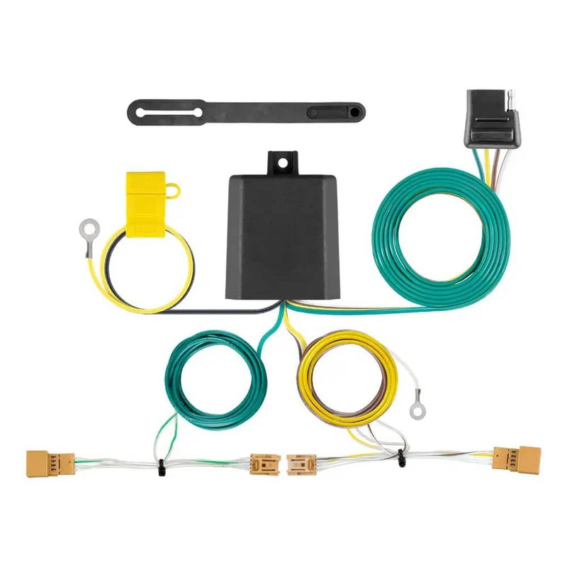 Load image into Gallery viewer, CURT 4-Flat Custom Wiring — 2013-2017 Audi Q5/SQ5 - CUR-56404 - Absolute Autoguard
