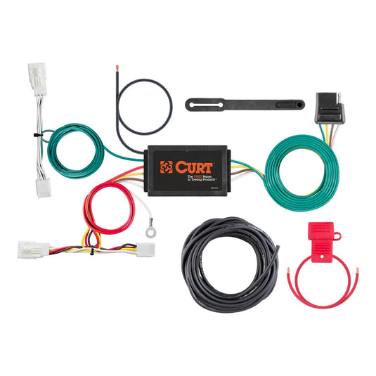 CURT 4-Flat Custom Wiring — 2019-2022 Toyota Avalon - CUR-56416 - Absolute Autoguard