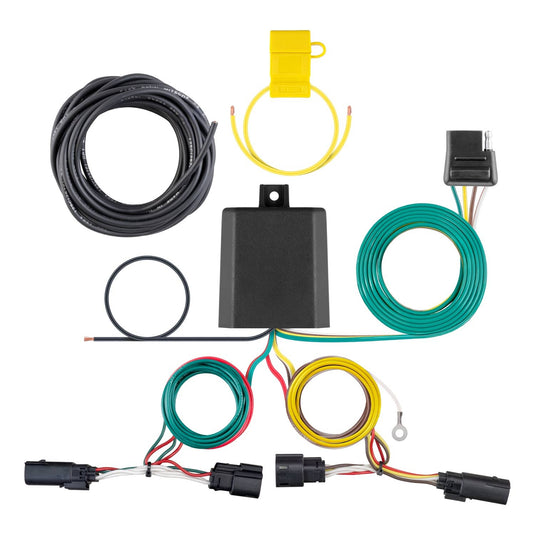 CURT 4-Flat Custom Wiring — 2019-2022 Chevrolet Trax - CUR-56419 - Absolute Autoguard