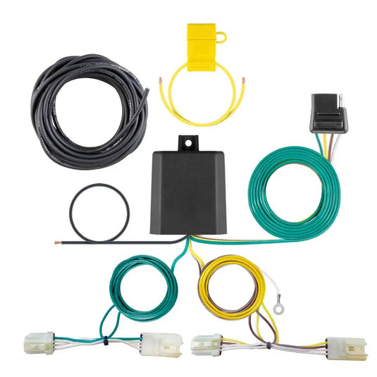 CURT 4-Flat Custom Wiring — 2006-2007 Nissan Murano - CUR-56425 - Absolute Autoguard
