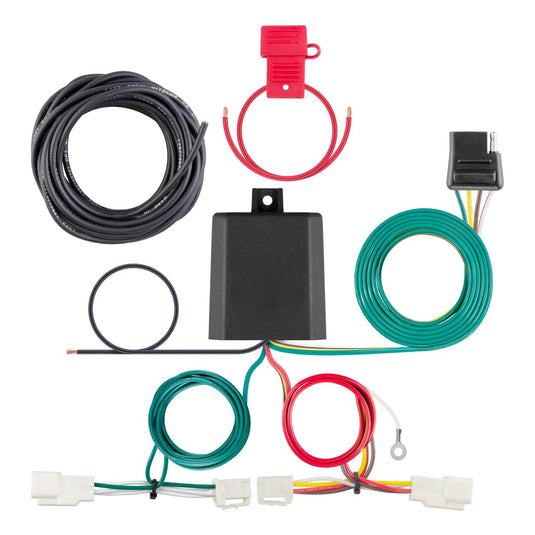 CURT 4-Flat Custom Wiring — 2019-2026 Mitsubishi & Toyota - CUR-56434 - Absolute Autoguard