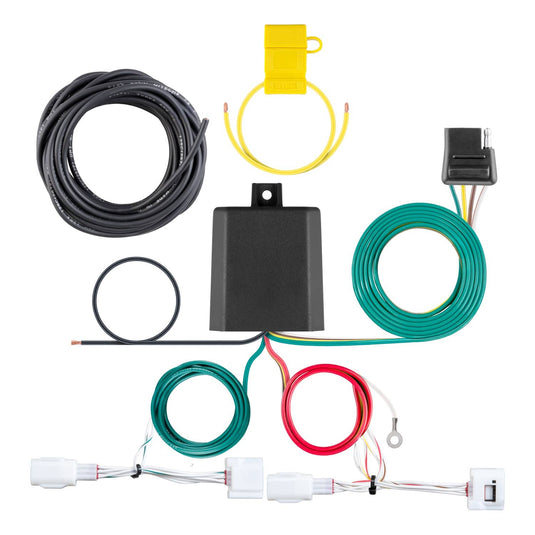 CURT 4-Flat Custom Wiring — 2019-2026 Mazda 3 - CUR-56435 - Absolute Autoguard