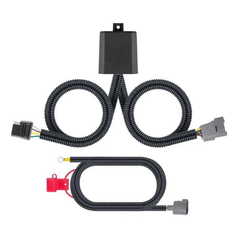 Load image into Gallery viewer, CURT 4-Flat Custom Wiring — 2001-2002 Toyota Tundra - CUR-56438 - Absolute Autoguard
