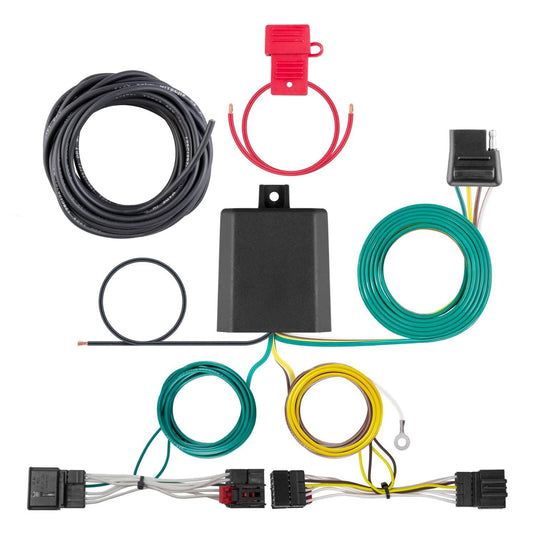 CURT 4-Flat Custom Wiring — 2016-2022 Volkswagen Passat - CUR-56440 - Absolute Autoguard