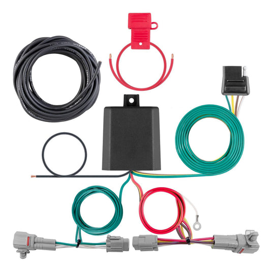 CURT 4-Flat Custom Wiring — 2020-2025 Subaru Legacy - CUR-56444 - Absolute Autoguard