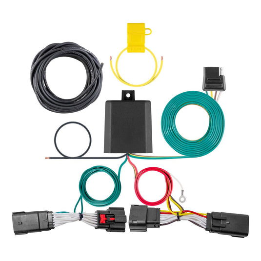 CURT 4-Flat Custom Wiring — 2019-2023 Lincoln Nautilus - CUR-56446 - Absolute Autoguard