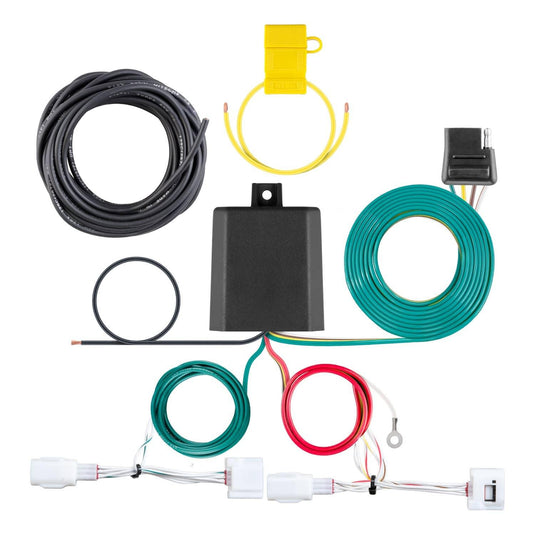 CURT 4-Flat Custom Wiring — 2020-2026 Mazda CX-30 - CUR-56450 - Absolute Autoguard