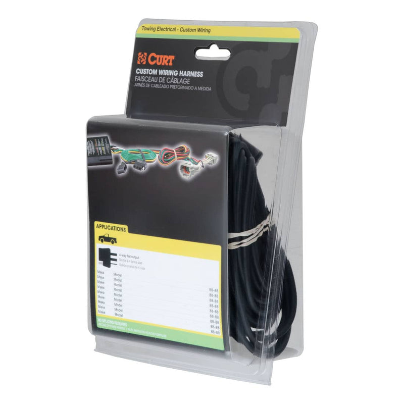 Load image into Gallery viewer, CURT 4-Flat Custom Wiring — 2021-2026 Ford Bronco - CUR-56468 - Absolute Autoguard
