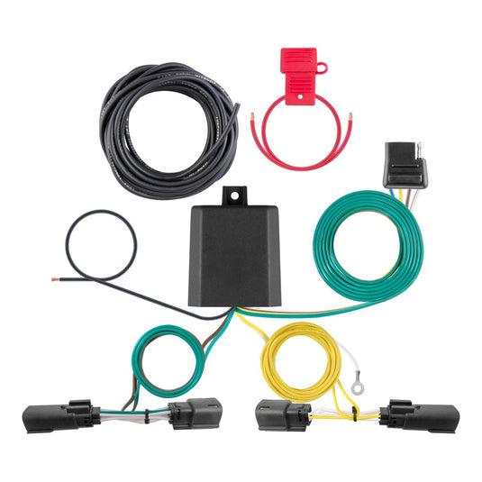 CURT 4-Flat Custom Wiring — 2021-2026 Jeep Grand Cherokee/Grand Cherokee L - CUR-56473 - Absolute Autoguard