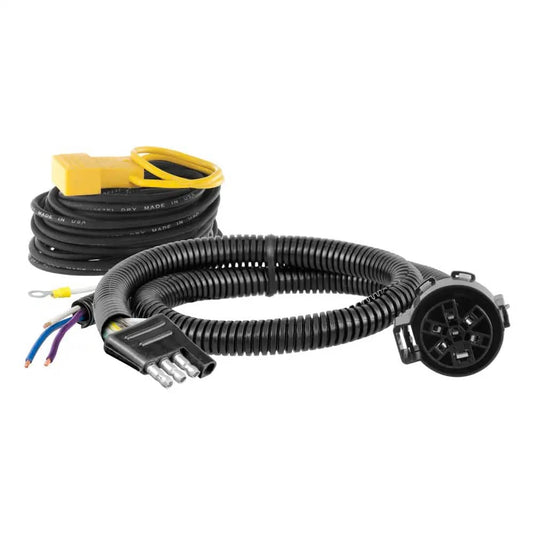 CURT Electrical Adapter (4-WAY Flat Vehicle to Uscar) - CUR-56476 - Absolute Autoguard