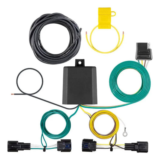CURT 4-Flat Custom Wiring — 2023-2025 Kia Telluride - CUR-56490 - Absolute Autoguard