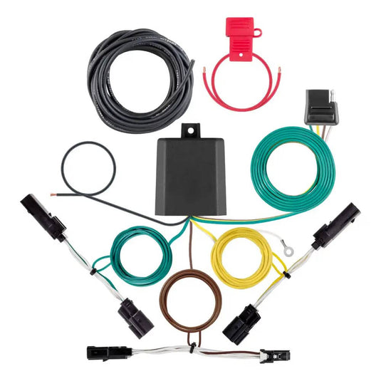 CURT 4-Flat Custom Wiring — 2022-2023 Chevrolet Bolt EUV - CUR-56521 - Absolute Autoguard