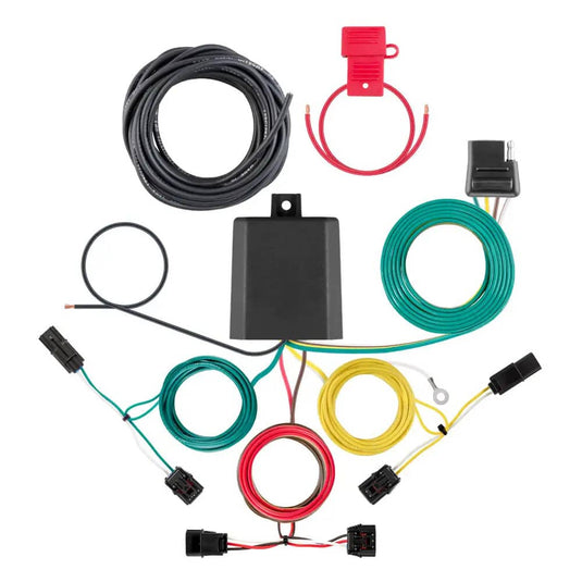 CURT 4-Flat Custom Wiring — 2015-2020 Acura TLX - CUR-56525 - Absolute Autoguard