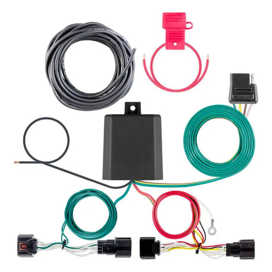 CURT 4-Flat Custom Wiring — 2024-2025 Kia EV9 - CUR-56526 - Absolute Autoguard