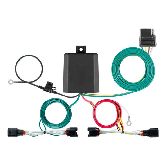 CURT 4-Flat Custom Wiring — 2021-2025 Acura TLX - CUR-56528 - Absolute Autoguard
