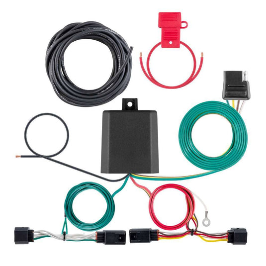 CURT 4-Flat Custom Wiring — 2021-2026 Kia Carnival/Sorento - CUR-56530 - Absolute Autoguard