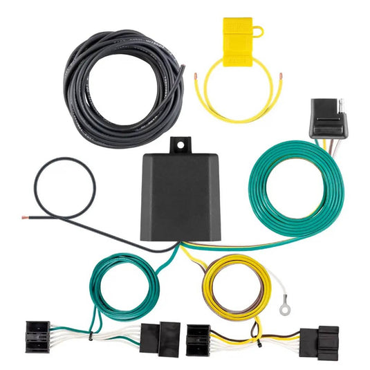 CURT 4-Flat Custom Wiring — 2015-2018 BMW X5 - CUR-56534 - Absolute Autoguard
