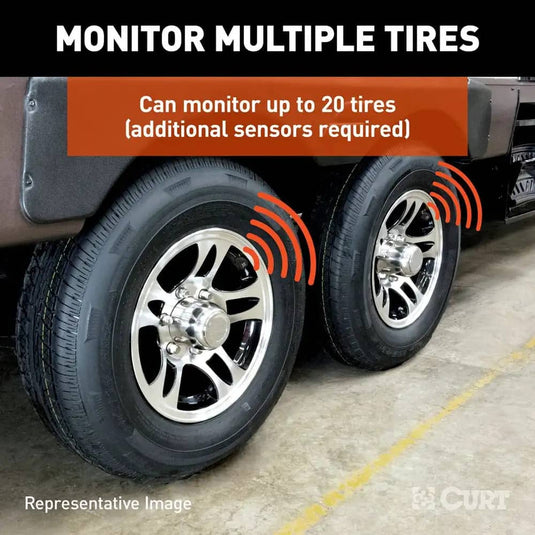 CURT Tire Linc Auto Advanced TPMS Tire Pressure Monitoring System