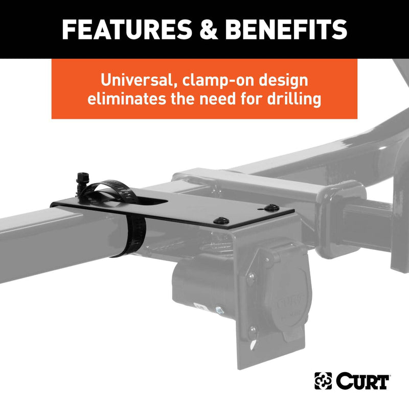 Load image into Gallery viewer, CURT Connector Bracket Mounts for 7-Way Brackets (12-Pack)
