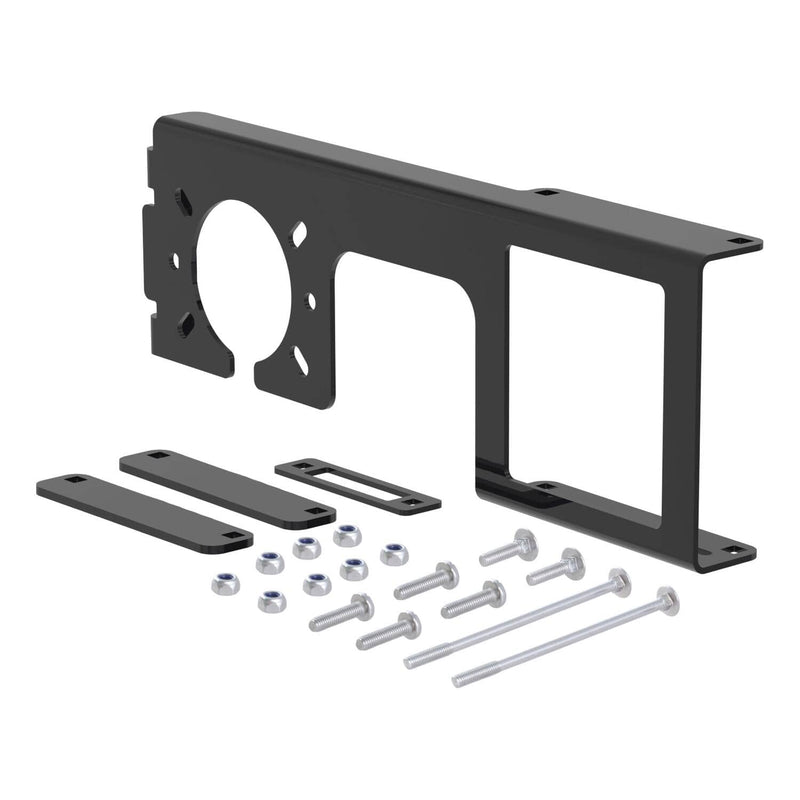 Load image into Gallery viewer, CURT Easy-Mount Wiring Bracket for 4 or 5-Flat &amp; 6 or 7-Round (2-1/2" Receiver)

