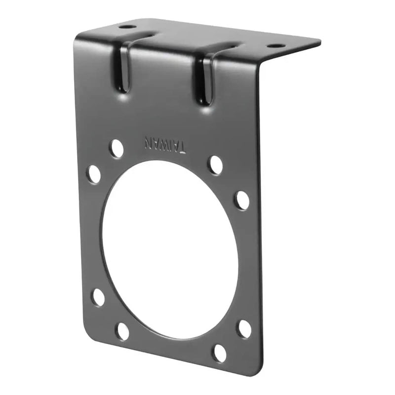 Load image into Gallery viewer, CURT Connector Mounting Bracket for 7-Way RV Blade (Black, Packaged)
