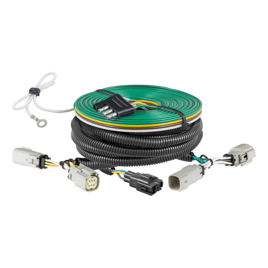 CURT Custom Towed-Vehicle RV Wiring Harness, With LED Taillights - 2021-2026 Ford Bronco