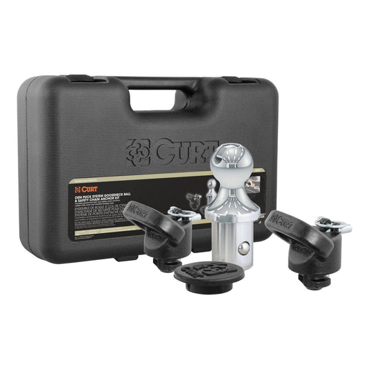 CURT OEM Puck System 2-5/16" Gooseneck Kit (30K), With 5th Wheel Prep Package - 2013-2027 Ram 2500/3500