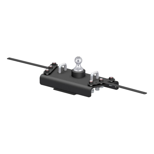 CURT PowerHaul OEM-Style Gooseneck Hitch (30K), Excluding Cab & Chassis; Excluding 5th Wheel Prep Package - 2013-2018 Ram 3500
