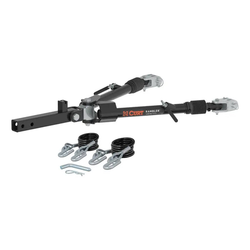 Load image into Gallery viewer, CURT Rambler Steel RV Tow Bar, 7,500-lb. Capacity, 2" Shank
