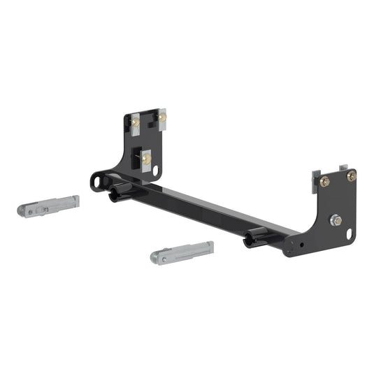 CURT Custom Tow Bar Base Plate, JK, Excluding Rubicon, Hard Rock, 75th Anniversary, or ARB Bumper - 2007-2018 Jeep Wrangler