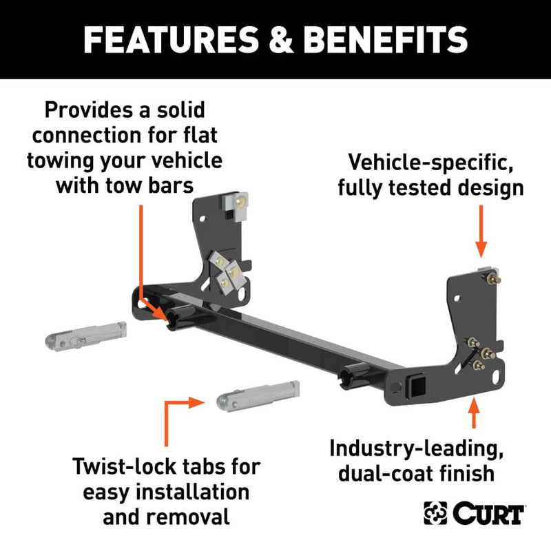 Load image into Gallery viewer, CURT Custom Tow Bar Base Plate - 2020-2026 Jeep Gladiator
