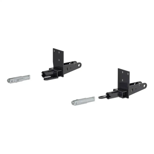CURT Custom Tow Bar Base Plate, Excluding Bison (Colorado); Excluding Off-Road Bumper (Canyon) - 2023-2026 Chevrolet Colorado & GMC Canyon