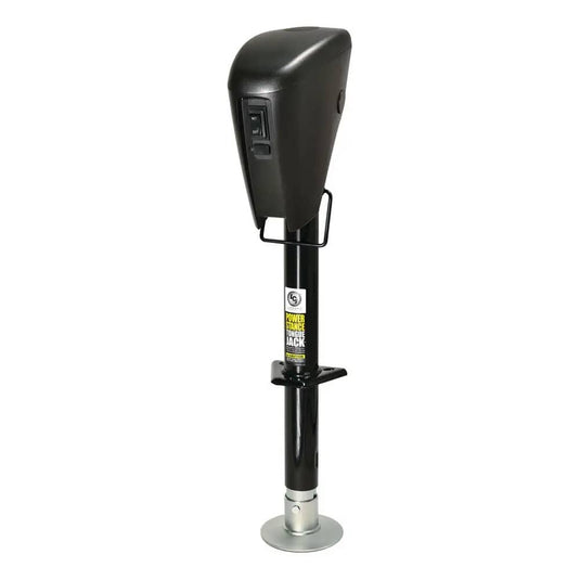 CURT Lippert Power Stance Tongue Jack, 3,500 lb