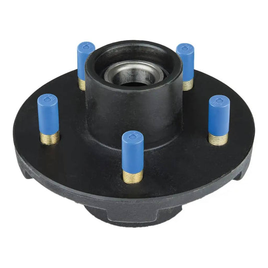 CURT Idler Hub Assembly, 5 on 4.5"; 6.5" Hub Flange - 2,200 lb (Fully Assembled)