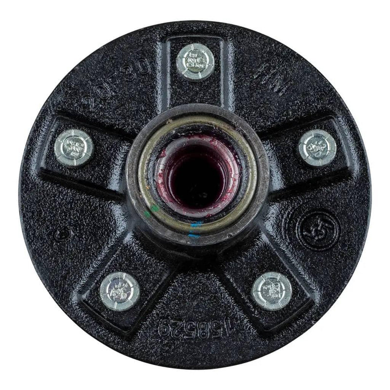 Load image into Gallery viewer, CURT Idler Hub Assembly, 4 on 4.0"; 2,200 lb (Fully Assembled)
