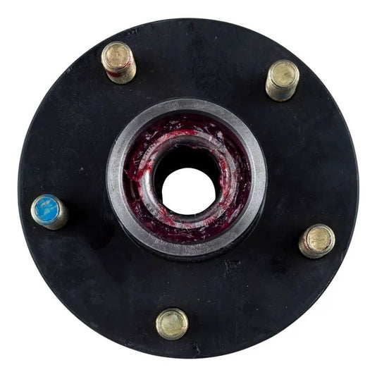 CURT Idler Hub Complete Kit with Installed Bearings - 2,200-lb. Axles, 5 on 4-1/2" Bolt Pattern, 1/2" Stud Size