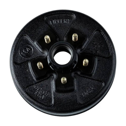 CURT 10" Brake Hub with Bearing Kit, 3,500-lb. Axles, 5 on 4-1/2" Bolt Pattern