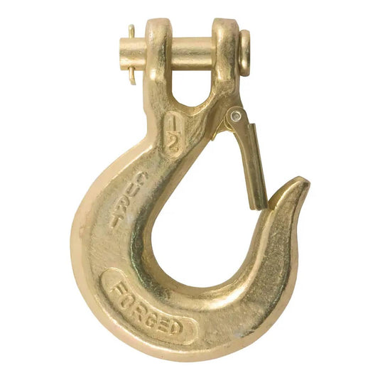 CURT 1/2" Safety Latch Clevis Hook (35,000 lb, 5/8" Pin)